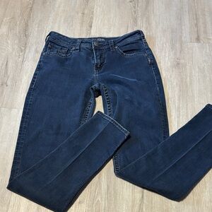 Silver Jeans Women's Dark Blue SUKI Skinny Jeans